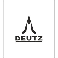 Özgül Reklam Deutz Logo Sticker / Traktör Sticker 33X33 cm