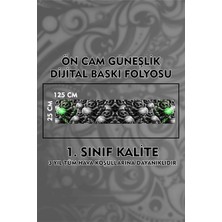 Özgül Reklam Kuru Kafa Cam Güneşlik Folyo / Dijital Baskı / Yapışkanlı Folyo / Araç Sticker