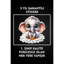 Özgül Reklam Fil Dijital Baskı Sticker / Tablet / Laptop / Bilgisayar / Araba / Defter / Telefon /