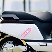 Özgül Reklam Pembe Yarabandı Sticker Araba Sticker Araç Sticker / Motor Sticker / Laptop Sticker