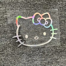 Özgül Reklam Hello Kitty Araba Çıkartmaları, Araç Camı ve Tablet Süslemeleri, Arka Reflektif Stickerlar