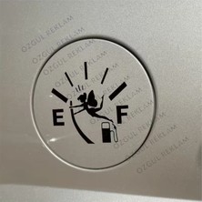 Özgül Reklam Peri Gaz Kapağı Sticker Araba Sticker / Motor Sticker / Laptop Sticker