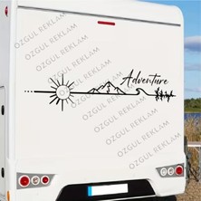 Özgül Reklam Kamp ve Doğa Adventure Macera Karavan Sticker