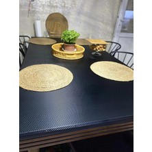 Özgül Reklam Masa Kaplama / Karbon Fiber Folyo Kaplama / Yemek Masası Kaplama