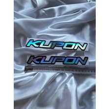 Özgül Reklam Kupon Hologram Sticker 2 Adet Oto Moto Aksesuar