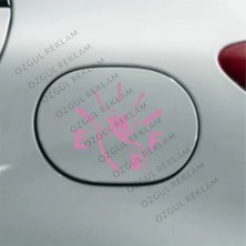 Özgül Reklam Peri Gaz Kapağı Sticker Araba Sticker / Motor Sticker / Laptop Sticker