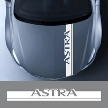 Özgül Reklam Oto Araba Kaput Sticker Çıkartma - Astra J H G K F - Beyaz