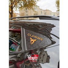 Özgül Reklam Cupra Formentor Kelebek Cam Sticker Cupra Logolu