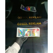 Özgül Reklam Araba Arka Cam Yazıları Hologram Sticker