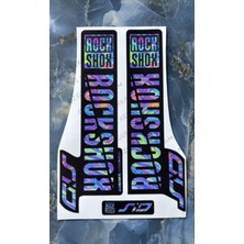 Özgül Reklam Renkli Bisiklet Maşa Sticker Seti Araba Sticker / Motor Sticker / Laptop Sticker Ultra Lüks