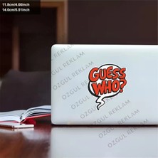 Özgül Reklam Kimin Kime? Guess Who? Çıkartma Araba Sticker Araç Sticker / Motor Sticker / Laptop Sticker
