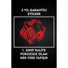 Özgül Reklam Aslan Sticker Araç Etiket Araba