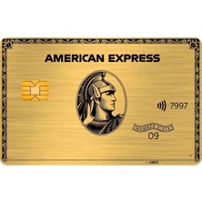 Özgül Reklam Gerçek Gold Görünümlü Amerikan Express Kart Kaplama Sticker