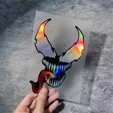 Özgül Reklam Şeytan Motosiklet Sticker Venom Araba Sticker Araç Sticker / Motor Sticker / Laptop Sticker