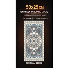 Özgül Reklam Halı Desenli Araç Içi & Dışı Dekor Sticker Folyo | Ultra Kaliteli Sticker / Motor-Kask-Laptop