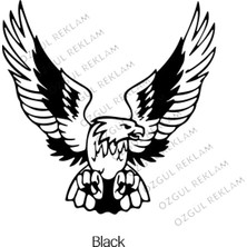 Özgül Reklam Kartal Sticker Araba Sticker / Motor Sticker / Laptop Sticker