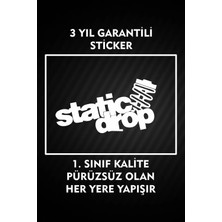 Özgül Reklam Static Drop Sticker  / Etiket / Araç Sticker / Araba Sticker