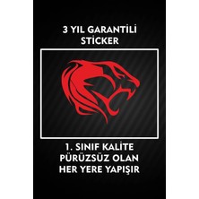 Özgül Reklam Aslann Sticker Araç Etiket Araba