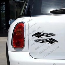Özgül Reklam Kartal Alevi Stickeri Araba Sticker / Motor Sticker / Laptop Sticker