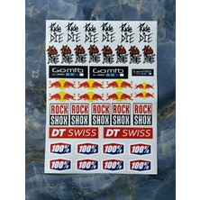 Özgül Reklam Motorsiklet,bisiklet Marka Sticker Seti