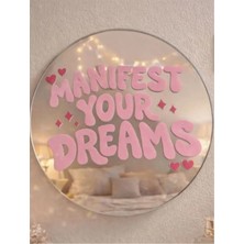 Özgül Reklam Manifest Ayna Yazısı Manifest Sticker (Ayna Dahil Değildir) Motor Sticker / Laptop Sticker