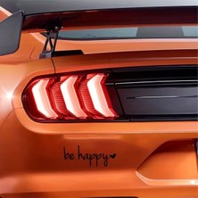 Özgül Reklam Mutlu Kal Kalp Sticker Be Happy