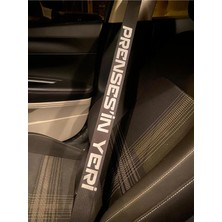 Özgül Reklam Araç Emniyet Kemeri Sticker / Reflektör Sticker / Fosfor Sticker / Araç Sticker / 40 x 4