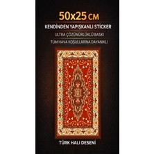 Özgül Reklam Halı Desenli Araç Içi & Dışı Dekor Sticker Folyo | Ultra Kaliteli Sticker / Motor-Kask-Laptop