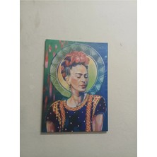 Özgül Reklam Kanvas Tablo / Frida Kahlo Kanvas Tablo Renkli / Frida Kanvas Tablo Ev Ofis Kanvas Tablo