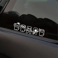 Özgül Reklam Komik Karikatür Sticker Araba Sticker / Motor Sticker / Laptop Sticker