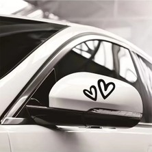 Özgül Reklam Kalp Sticker Araba Sticker / Motor Sticker / Laptop Sticker