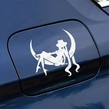 Özgül Reklam Peri Kadın Sticker Araba Sticker / Motor Sticker / Laptop Sticker