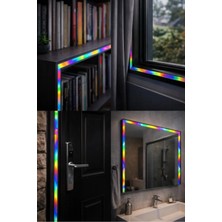 Özgül Reklam 🌈 Hologram Folyo Şerit 236 cm x 2cm | Bisiklet, Motor, Araç & Ev Dekoru