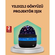 Cm Store USB Galaxy Projektör Lamba – Romantik Atmosfer Çocuk Odası Parti ve Düğün Işığı