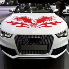Özgül Reklam Şahin Kartal Araba Çıkartma Kaput Sticker