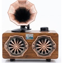 Everton RT-744  Bluetooth Fm-Usb-Tf-Aux  Şarjlı Nostaljik Radyo