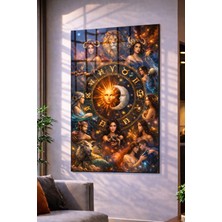 Özgül Reklam Pleksi Tablo | 12 Burç / Burç Tablo | 3 mm Pleksi Baskı | Ultra Hd Parlak Duvar Tablosu