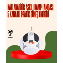 Die Grup Ipx4 Suya Dayanıklı Katlanabilir LED Kamp Lambası ve Acil Durum Işığı