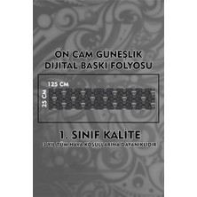 Özgül Reklam Kuru Kafa Cam Güneşlik Folyo / Dijital Baskı / Yapışkanlı Folyo / Araç Sticker