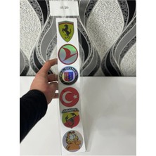 Özgül Reklam Hologramlı Etiket Araba Öncam Yazıları Hologramlı Yeni (Büyük)