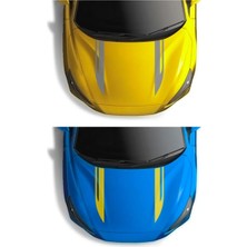 Özgül Reklam Oto Araba Kaput Sticker Çıkartma - Slice -Diğer Renkler