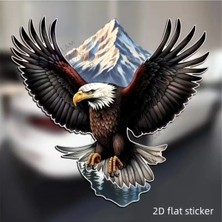 Özgül Reklam Kartal Yayılan Kanatlar Araba Sticker / Motor Sticker / Laptop Sticker