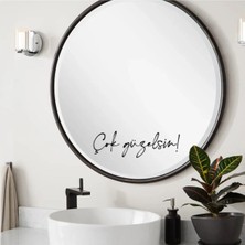 Özgül Reklam Çok Güzelsin - Ayna Etiketi