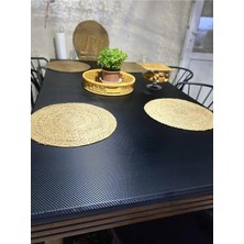 Özgül Reklam Masa Kaplama / Karbon Fiber Folyo Kaplama / Yemek Masası Kaplama