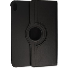 Newface Rdbydn New Ipad 2022 10.9 (10.nesil) Kılıf 360 Tablet Deri Kılıf - Siyah