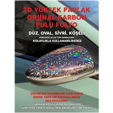 Özgül Reklam Yüksek Parlak Forget Karbon Fiber Hologram Folyo / 7d Karbon Fiber Hologram Folyo / 50X25 cm