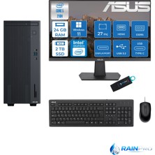Expertcenter P500MV Core 5-210H 24 GB Ram Ddr5 2 Tb SSD WİN11PRO Asus 27'' Monitör C52108512B0D27RNP06