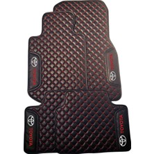 Genel Tedarik Oto Deri Paspas Seti Toyota Hilux 2014-2025 Uyumlu | Sport | Kaymaz & Şık Tasarım