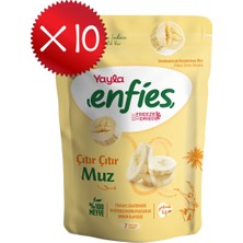 Yayla Enfies Freeze Dried Muz 20 G X10