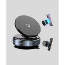 Esplendor Vakumlu Vantuzlu Mıknatıslı Telefon Tutucu 360 Derece Döner